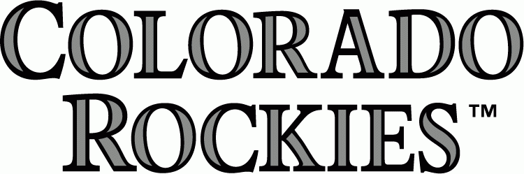 Colorado Rockies 1993-Pres Wordmark Logo iron on transfers for T-shirts